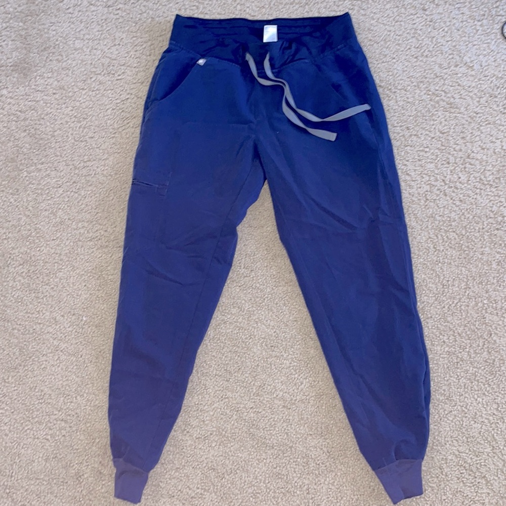 Navy Blue Figs Jogger Scrubs